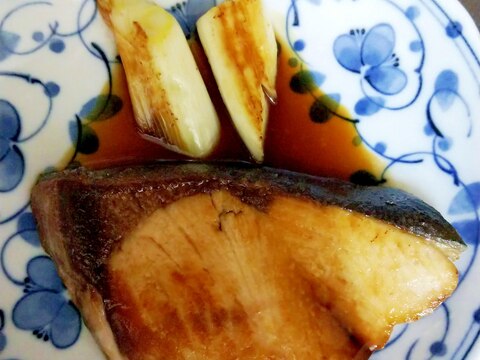 後がけブリ照り焼き